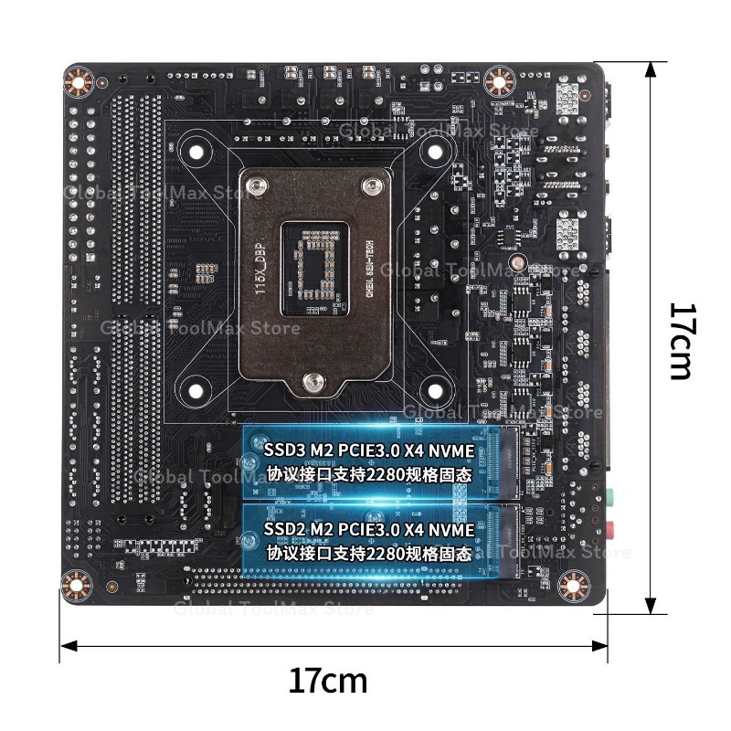 Motherboard Mini ITX C246 LGA1 - Mini Itx Dual 2.5G Nas Motherboard ulasan dan harga