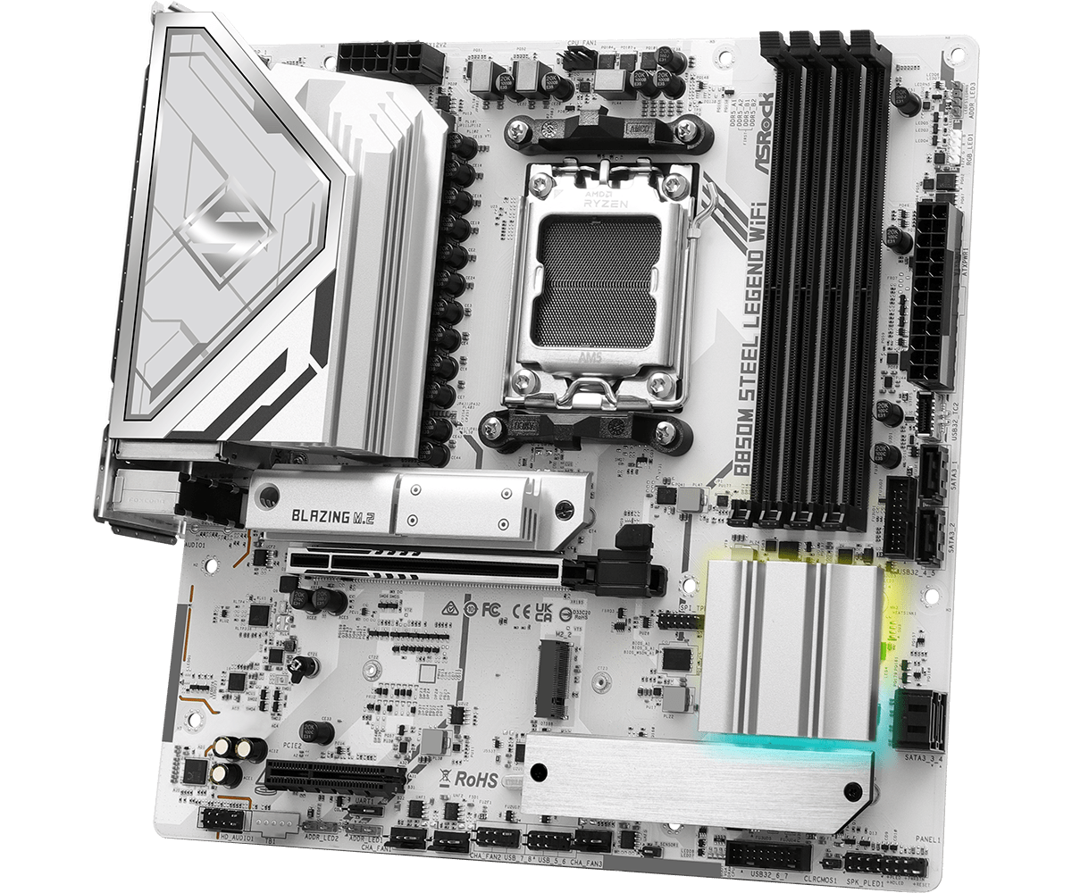    Papan Induk ASROCK B850M S - Am5 Micro Atx Pcie 5.0 Motherboard ulasan dan harga