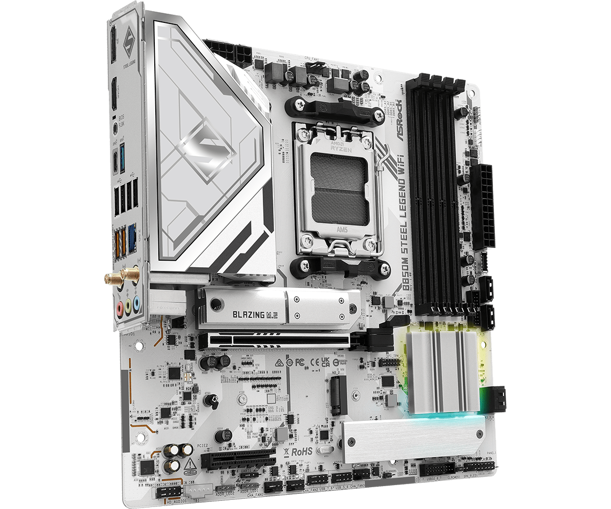    Papan Induk ASROCK B850M S - Am5 Micro Atx Pcie 5.0 Motherboard ulasan dan harga